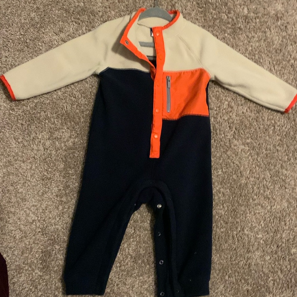 Old Navy Fleece Baby Coveralls